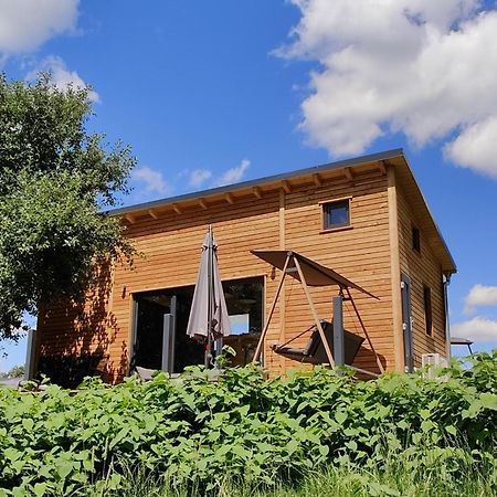 Tinyhousebeidresden 3 Fuer 2 - 7 Personen, Naehe Saechsische Schweiz, Dresden, Mit Badeteich Villa Grossharthau Bagian luar foto