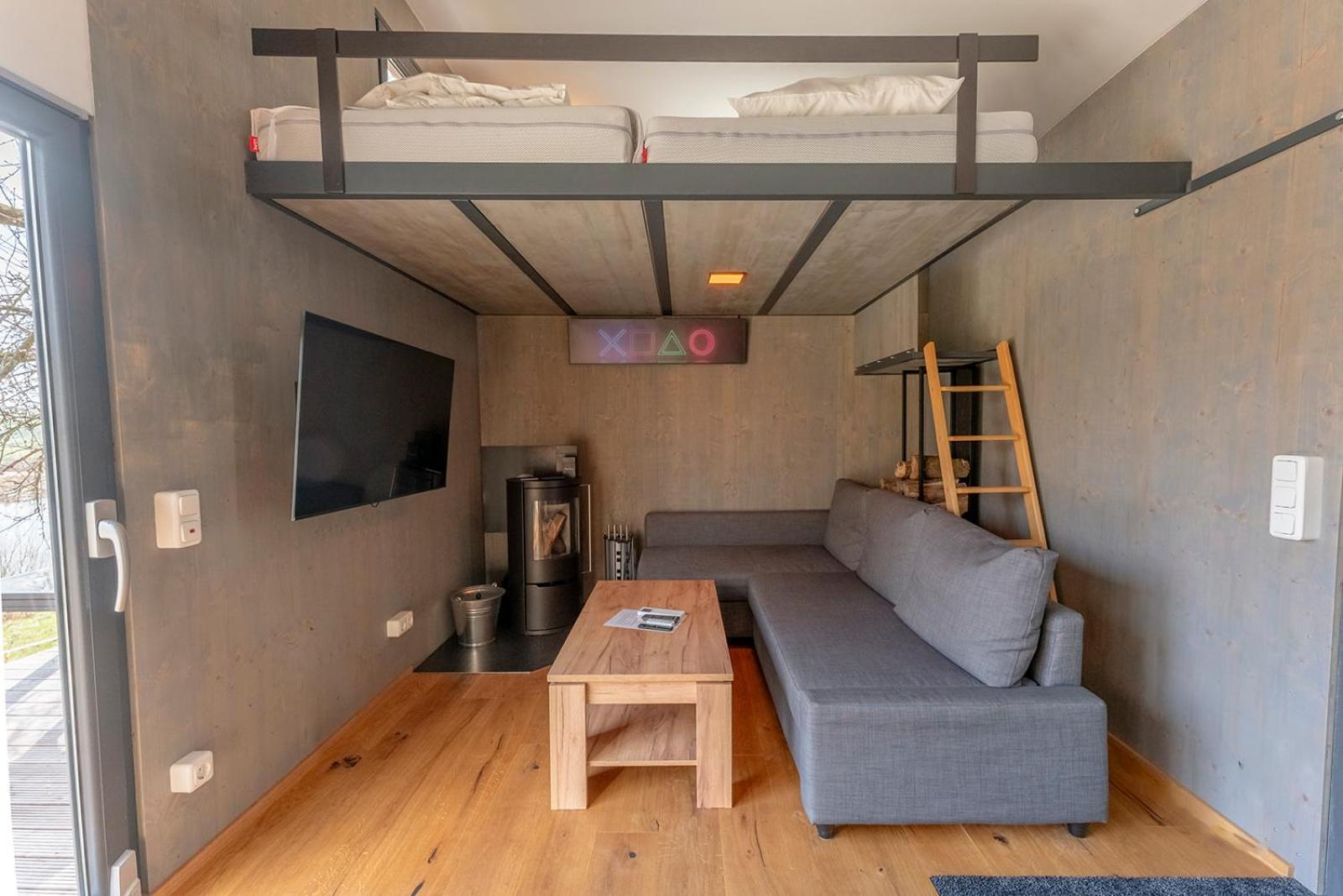 Tinyhousebeidresden 3 Fuer 2 - 7 Personen, Naehe Saechsische Schweiz, Dresden, Mit Badeteich Villa Grossharthau Bagian luar foto